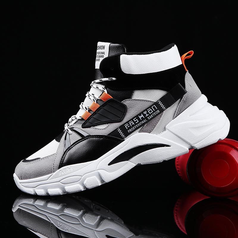 Guangzhou Street Fashion - Hightop الصيف الرجال الأحذية الرياضية الرجل