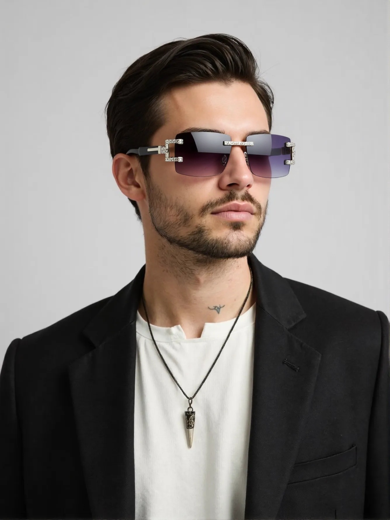 Street Fashion Glasses - نظارات شمسية عصرية كلاسيكية على شكل