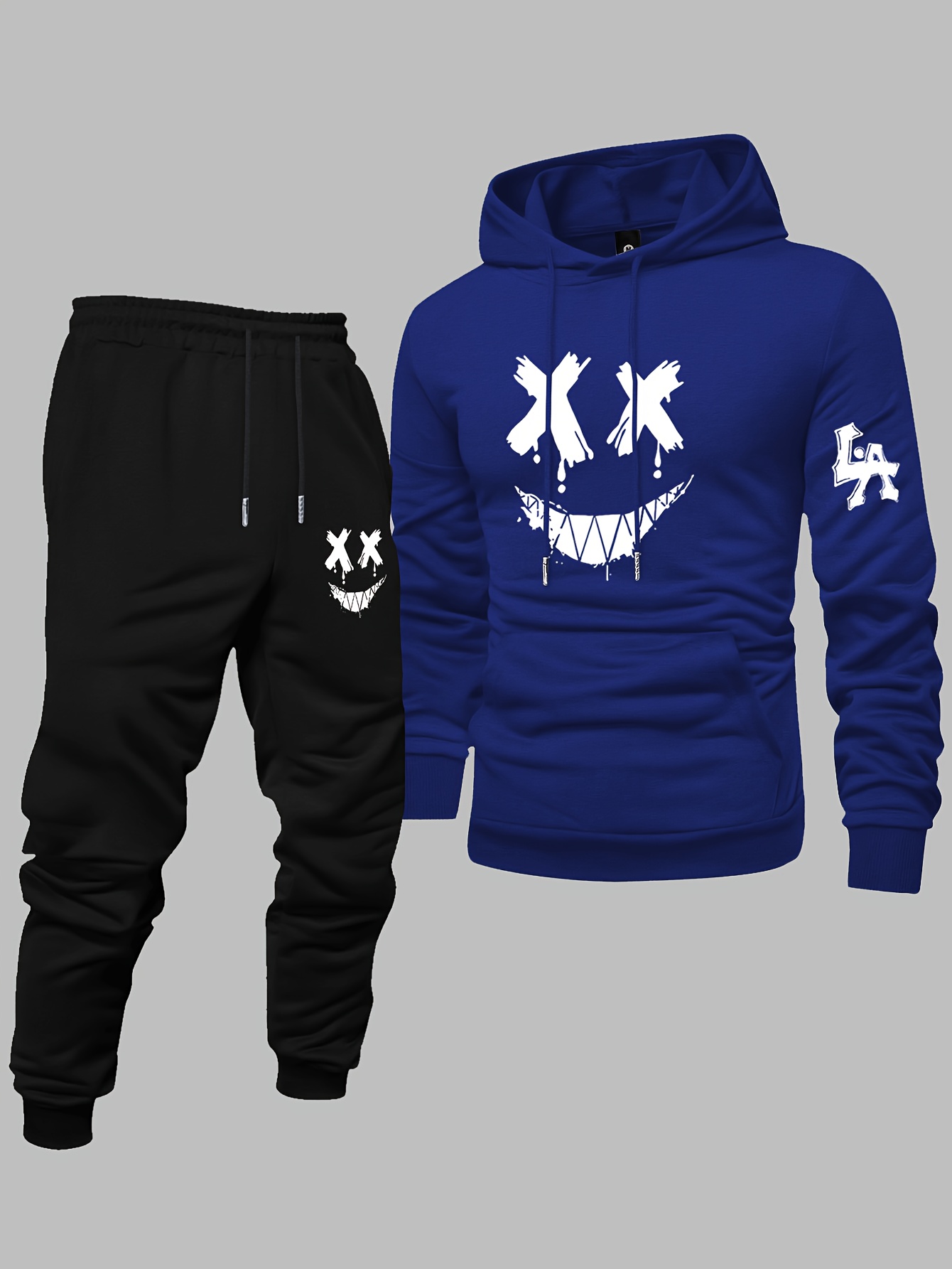 Graphic Hoodie Streetwear - طقم رياضي رجالي عصري لعام 2026