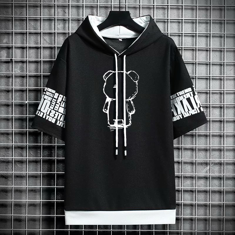 Graphic Hoodie Streetwear - تي شيرت للرجال ملابس الشارع الشهير