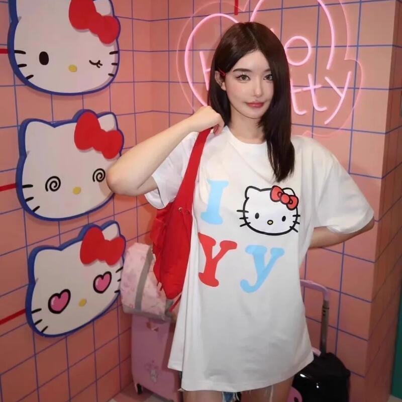 Street Fashion Tshirt - تي شيرت صيفي قصير الأكمام من