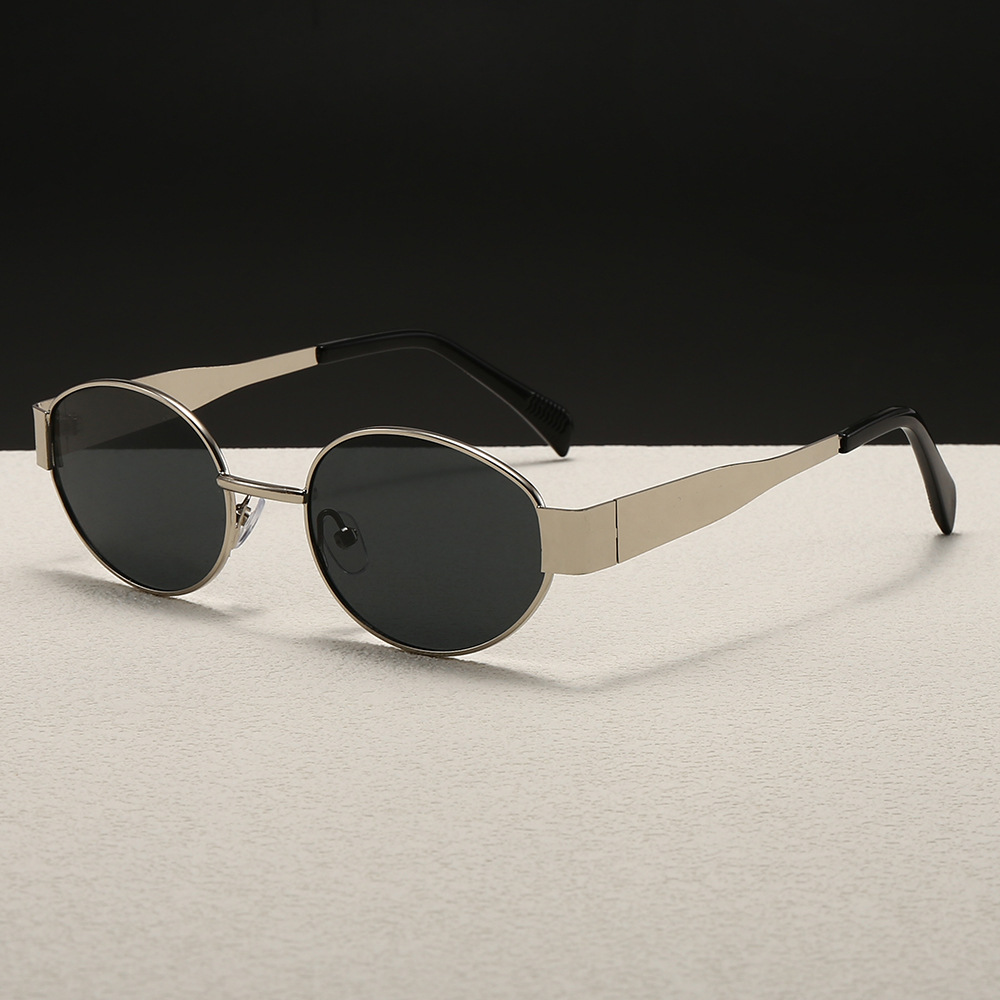 نظارات شمسية معدنية بإطار دائر - مراجعة Street Fashion Glasses وسعره