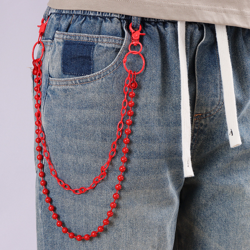 سلسلة بنطلون متعددة الطبقات مز - مراجعة Street Fashion Jewelry وسعره