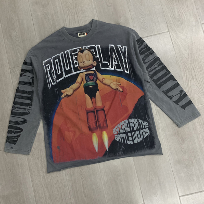 تي شيرت فضفاض عصري للرجال والن - مراجعة Street Fashion Tshirt وسعره