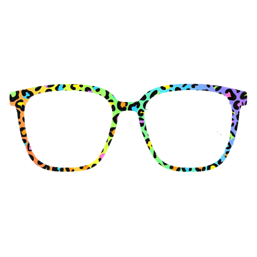 إطارات نظارات مربعة عصرية بنقش - مراجعة Street Fashion Glasses وسعره