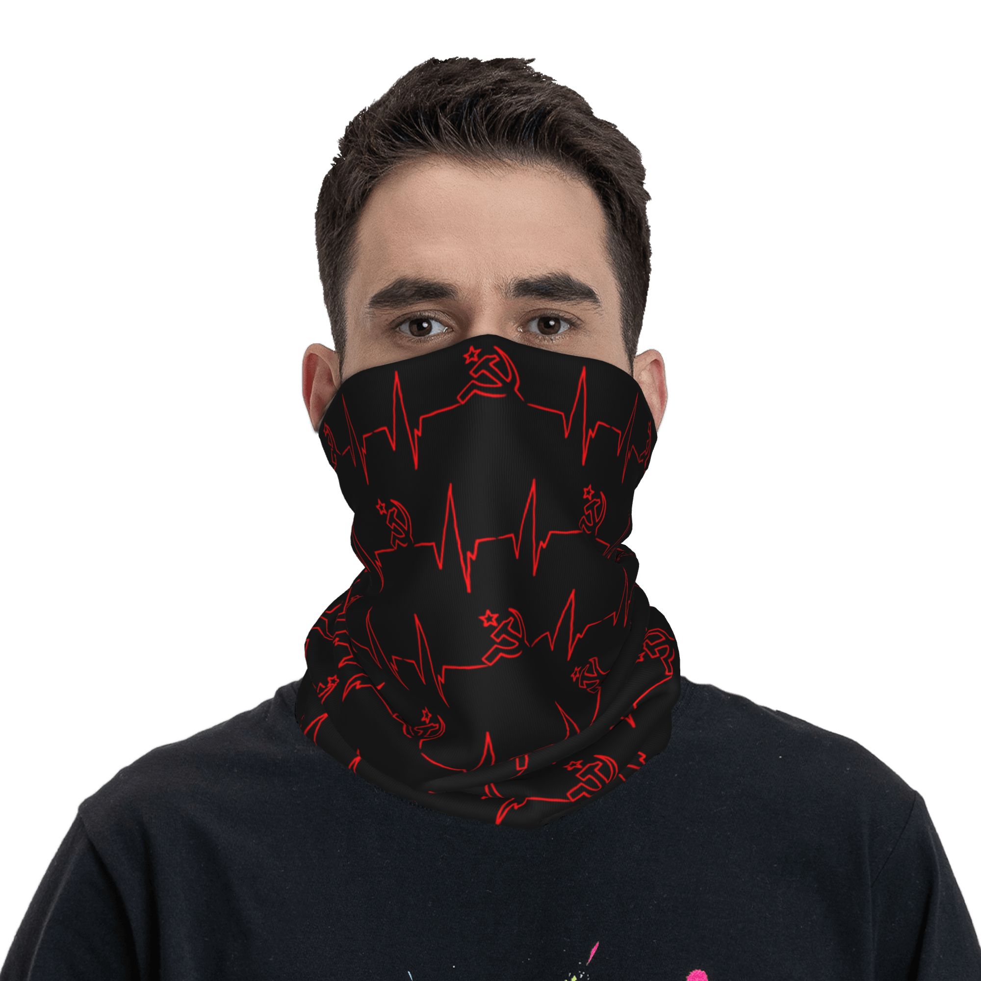 مخصص نبضات القلب العلم الروسي  - مراجعة Balaclava Face Mask وسعره