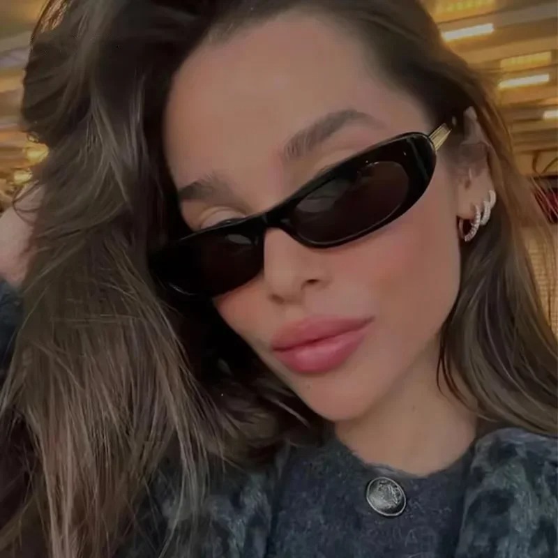 نظارات شمسية جديدة بإطار بيضاو - مراجعة Street Fashion Glasses وسعره
