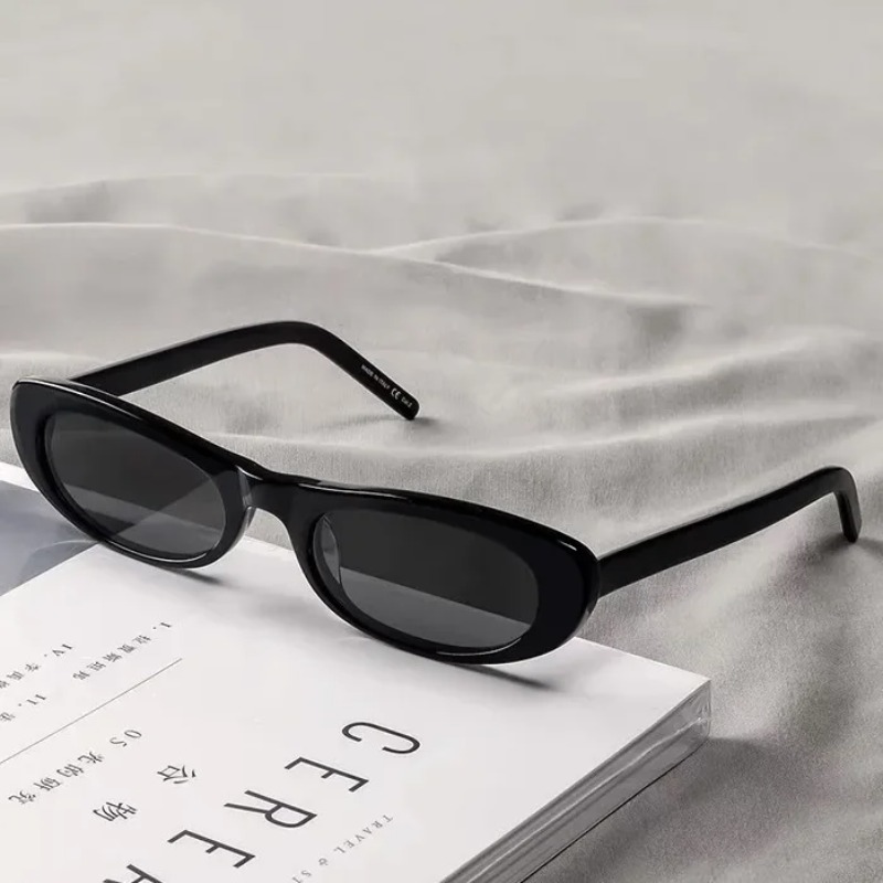 نظارات شمسية جديدة بإطار بيضاو - مراجعة Street Fashion Glasses وسعره