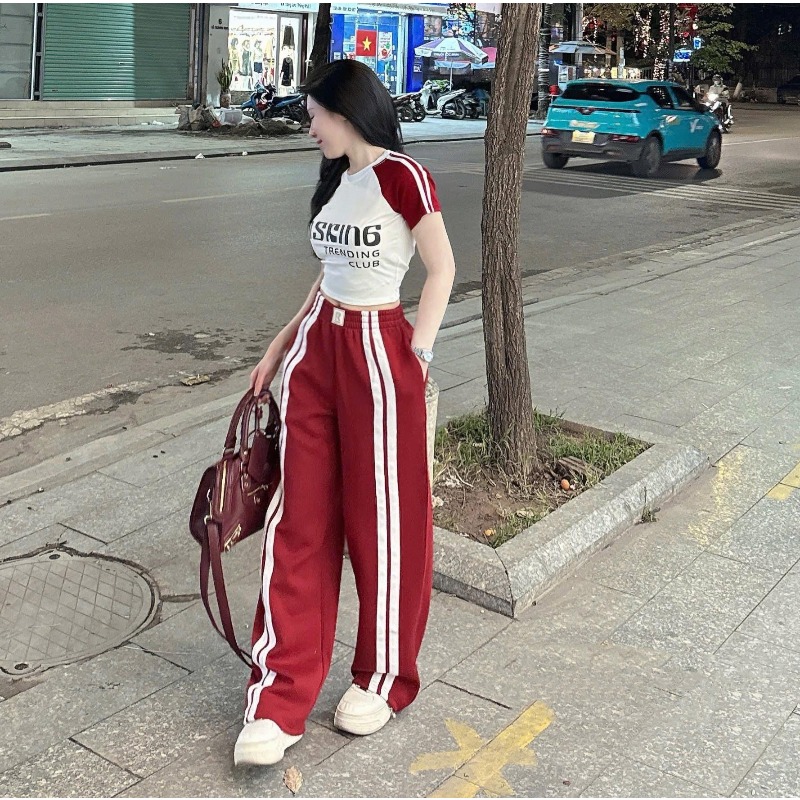 بدلة أنيقة للنساء صيفية جديدة  - مراجعة Street Fashion Tshirt وسعره