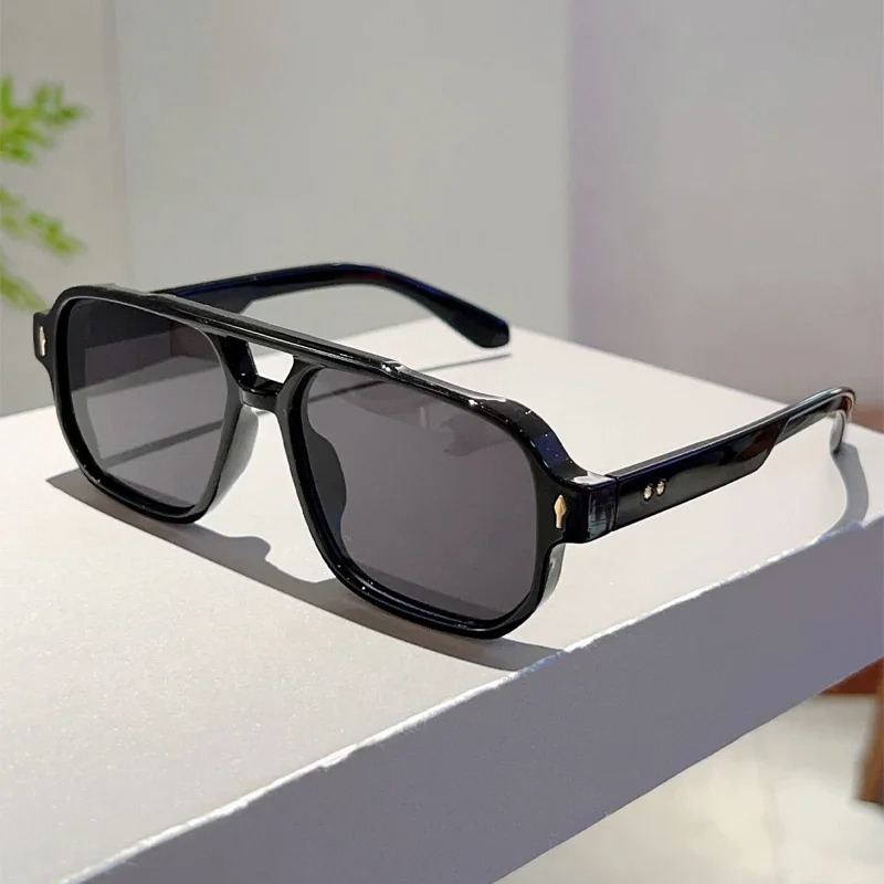نظارات شمسية مربعة جديدة بتصمي - مراجعة Street Fashion Glasses وسعره