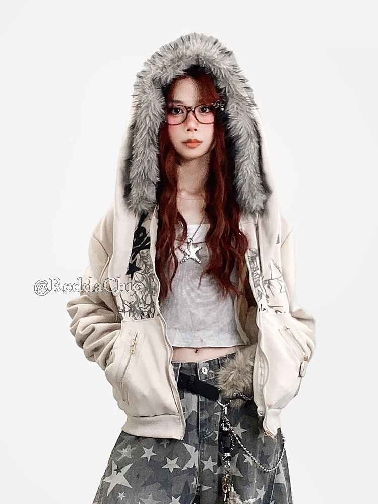 REDDACHiC الجمالية زمم الجرافي - مراجعة Graphic Hoodie Streetwear وسعره
