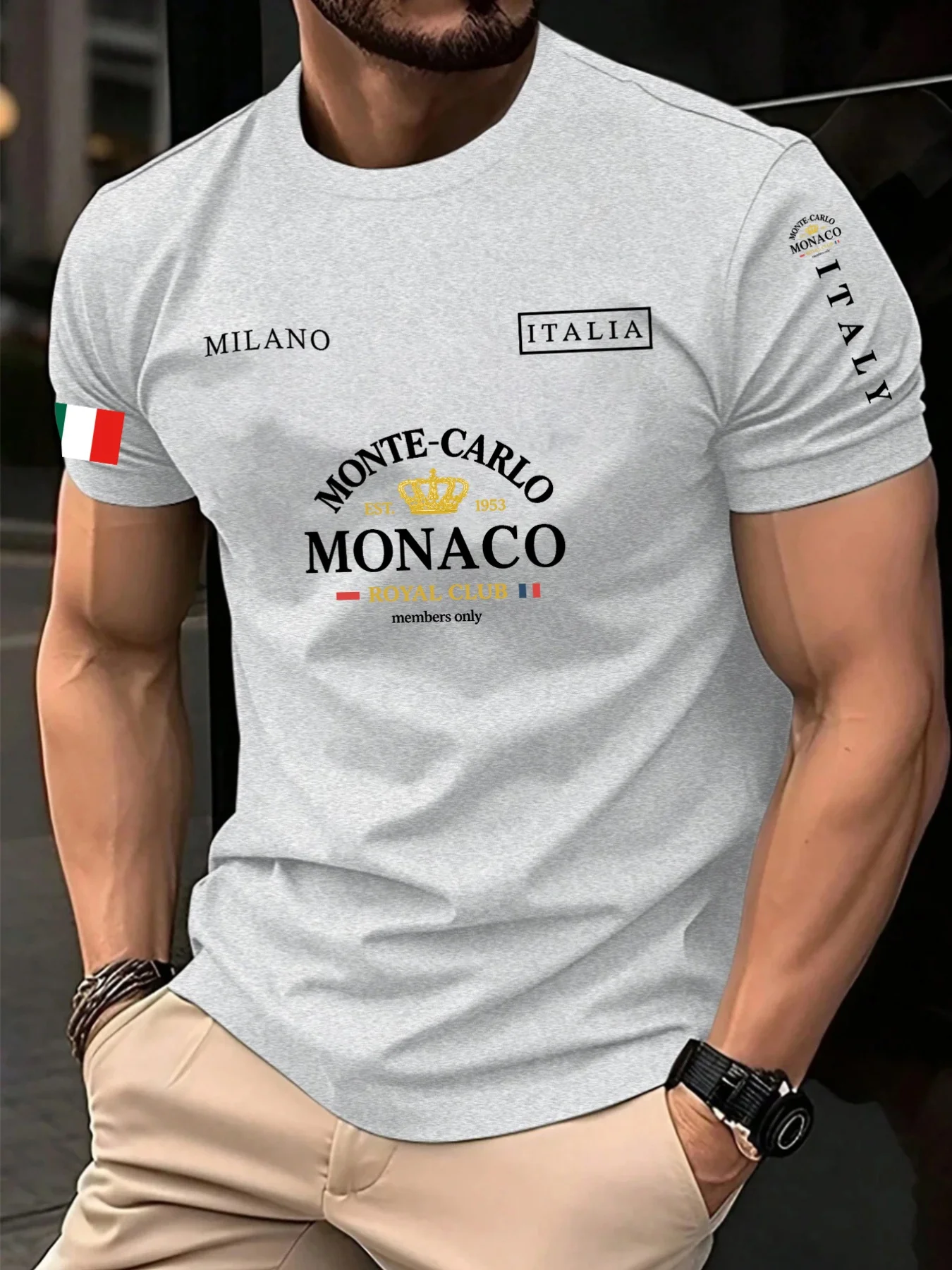 تي شيرت رجالي ونسائي عالي الجو - مراجعة Street Fashion Monaco وسعره