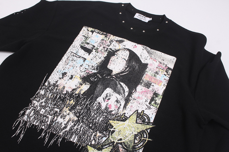 تي شيرت رجالي بطبعة جرافيتي مع - مراجعة Street Fashion Tshirt وسعره