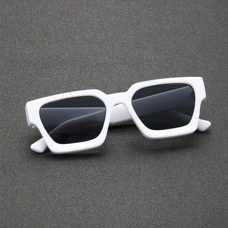 نظارات شمسية بإطار مربع من الب - مراجعة Street Fashion Glasses وسعره