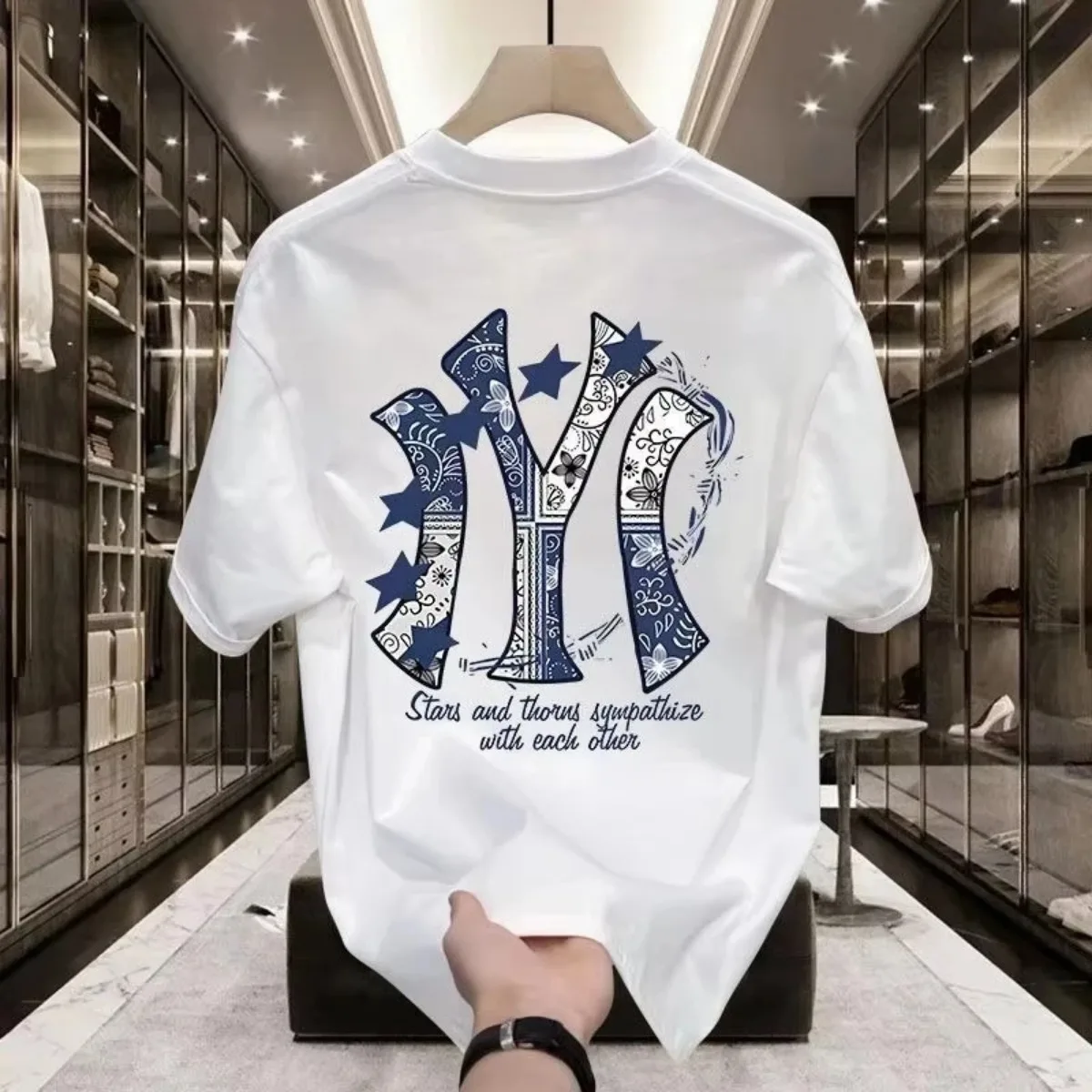 قميص رجالي مطبوع بأكمام قصيرة  - مراجعة Parade Fashion Street وسعره