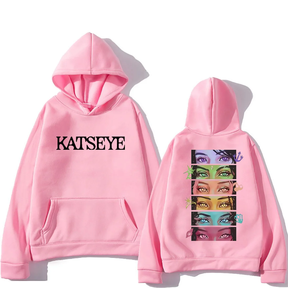 مجموعة الفتيات الكورية KATSEYE - مراجعة Graphic Hoodie Streetwear وسعره