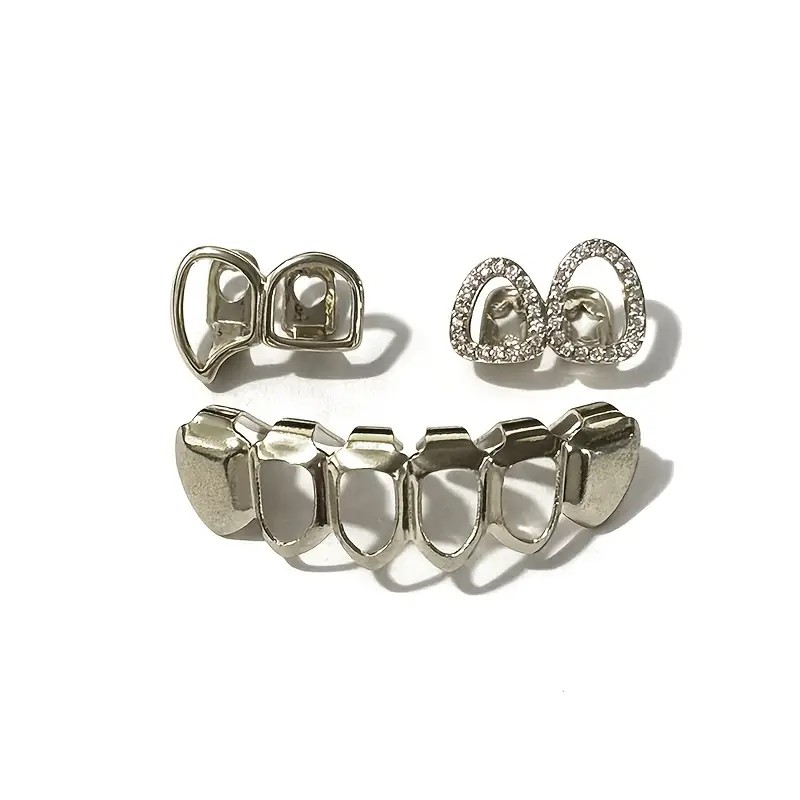 مجموعة من الأنياب الهيب هوب ال - مراجعة Street Fashion Jewelry وسعره