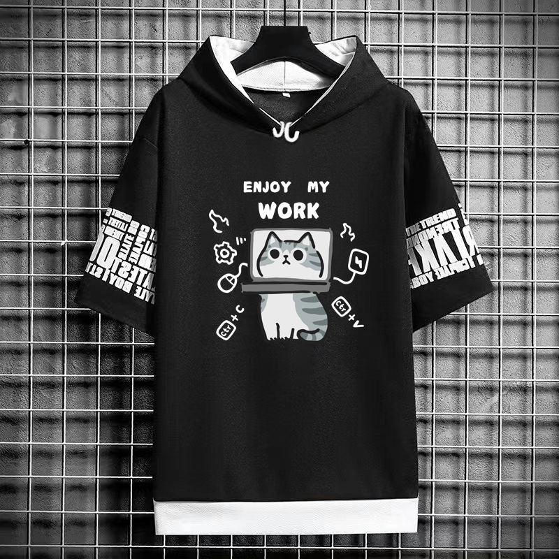 Harajuku تي شيرت رجالي هوديي ا - مراجعة Graphic Hoodie Streetwear وسعره