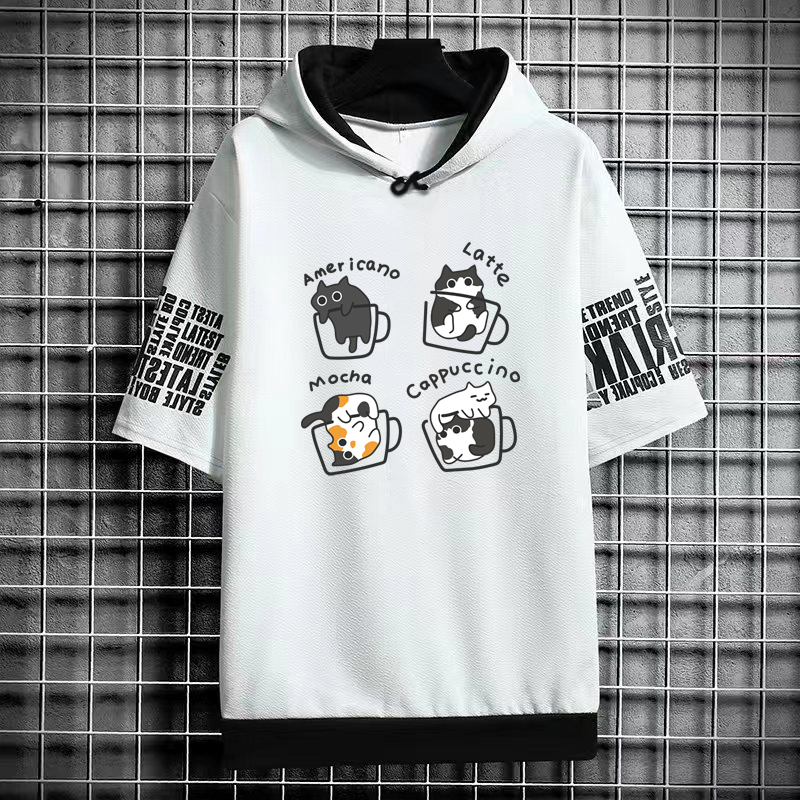 Harajuku تي شيرت رجالي هوديي ا - مراجعة Graphic Hoodie Streetwear وسعره