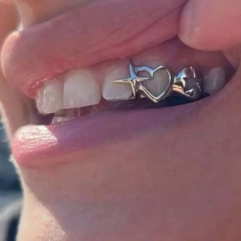 فاسق الهيب هوب الجوف القلب الأ - مراجعة Street Fashion Jewelry وسعره