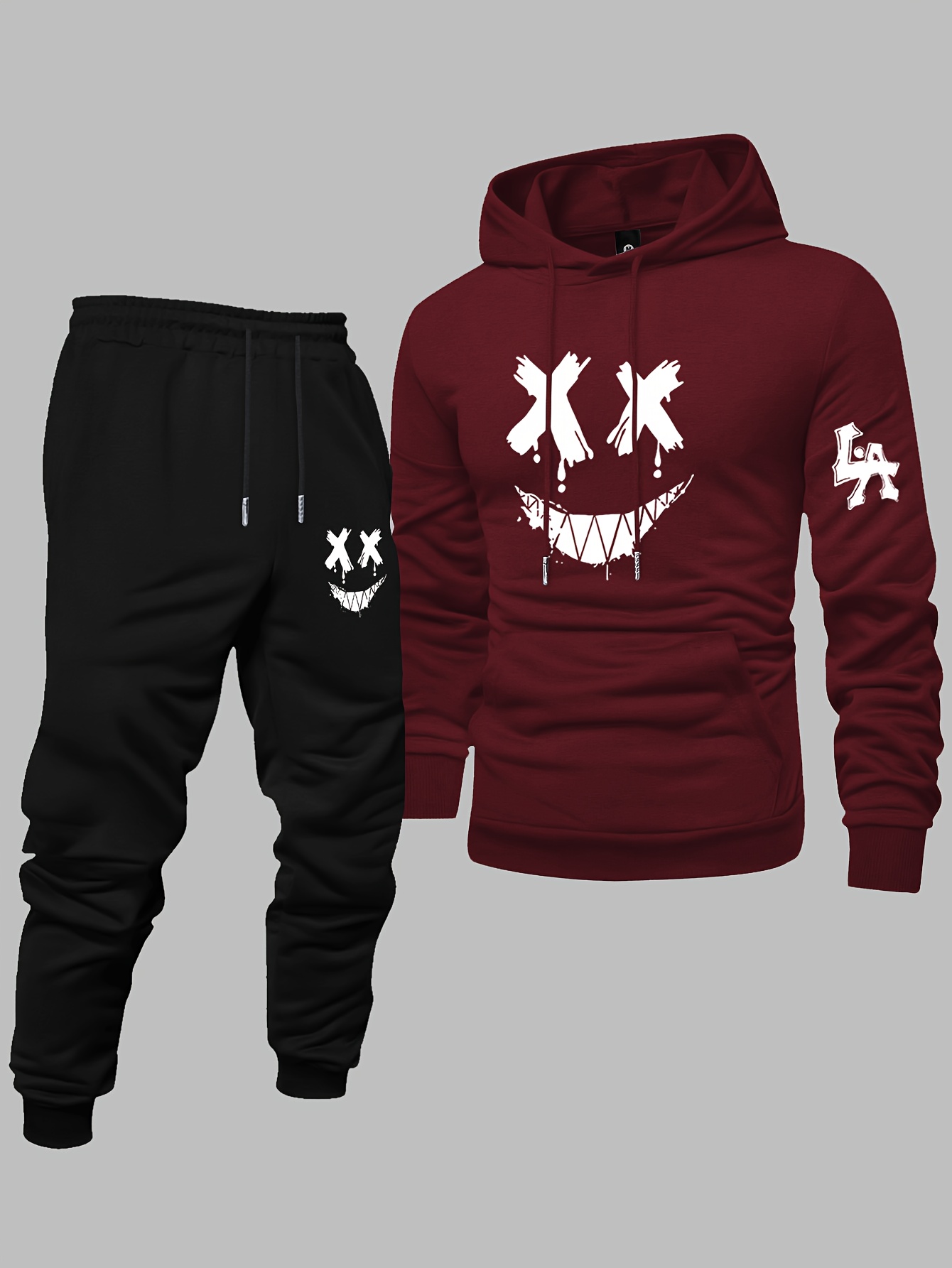 طقم رياضي رجالي عصري لعام 2026 - مراجعة Graphic Hoodie Streetwear وسعره