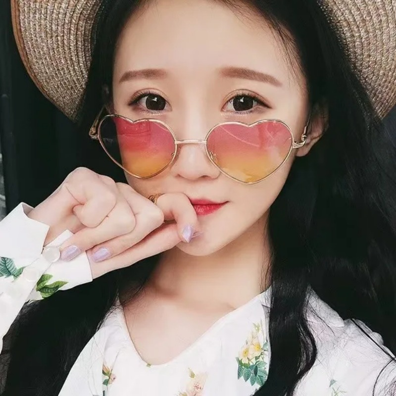 نظارات شمسية معدنية على شكل قل - مراجعة Street Fashion Glasses وسعره