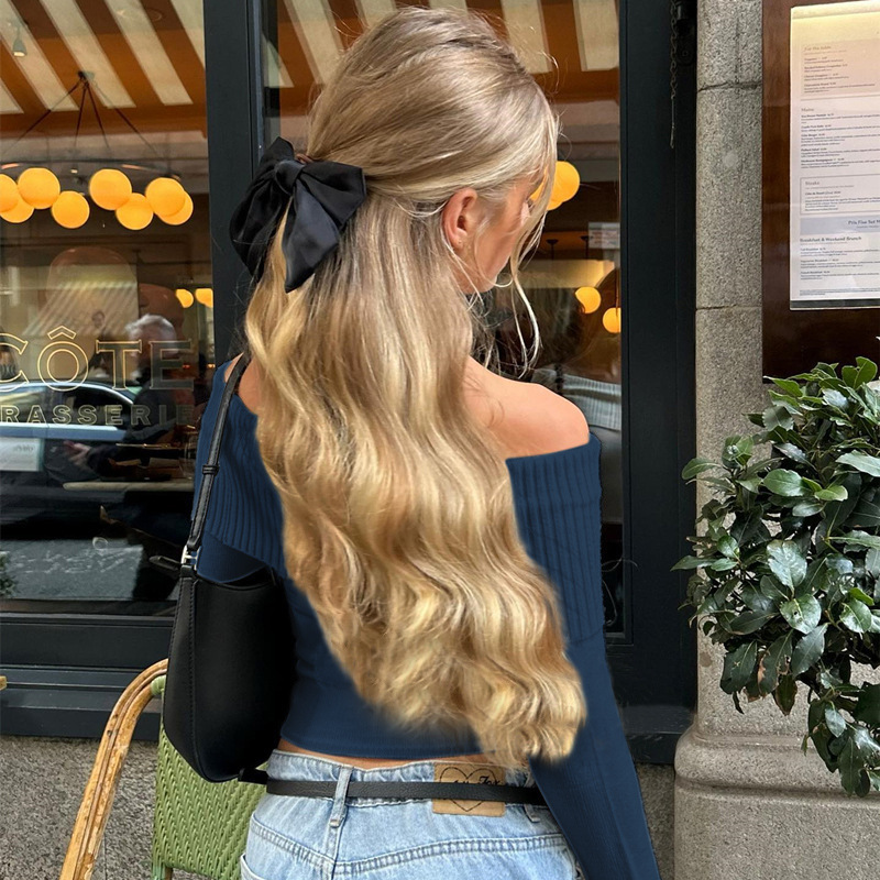 بلوزة نسائية عصرية بأكمام طويل - مراجعة Street Fashion Tshirt وسعره