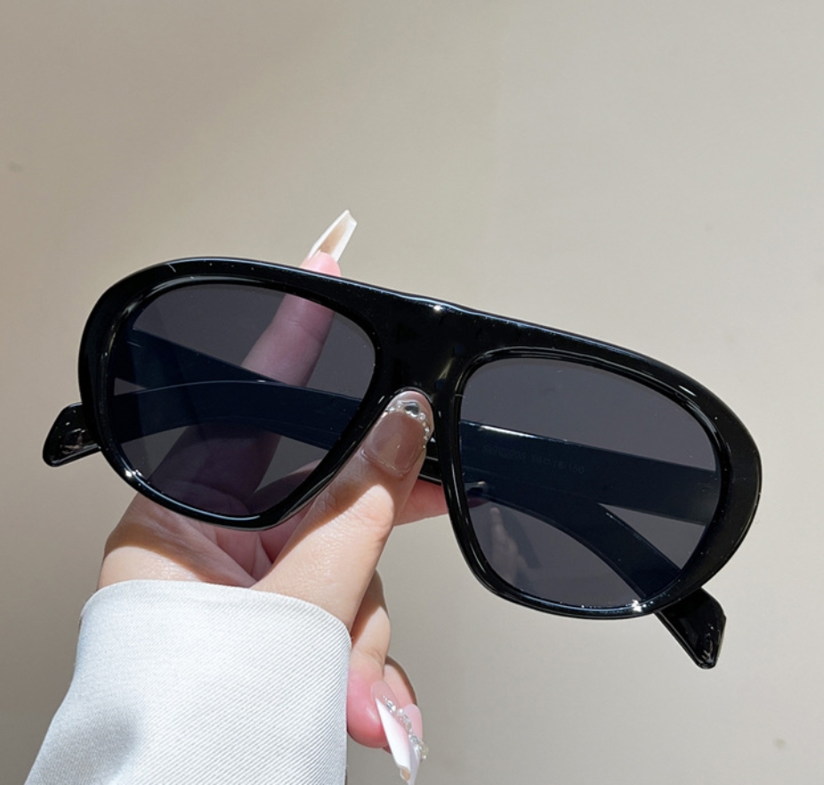 نظارات شمسية جديدة كبيرة الحجم - مراجعة Street Fashion Glasses وسعره