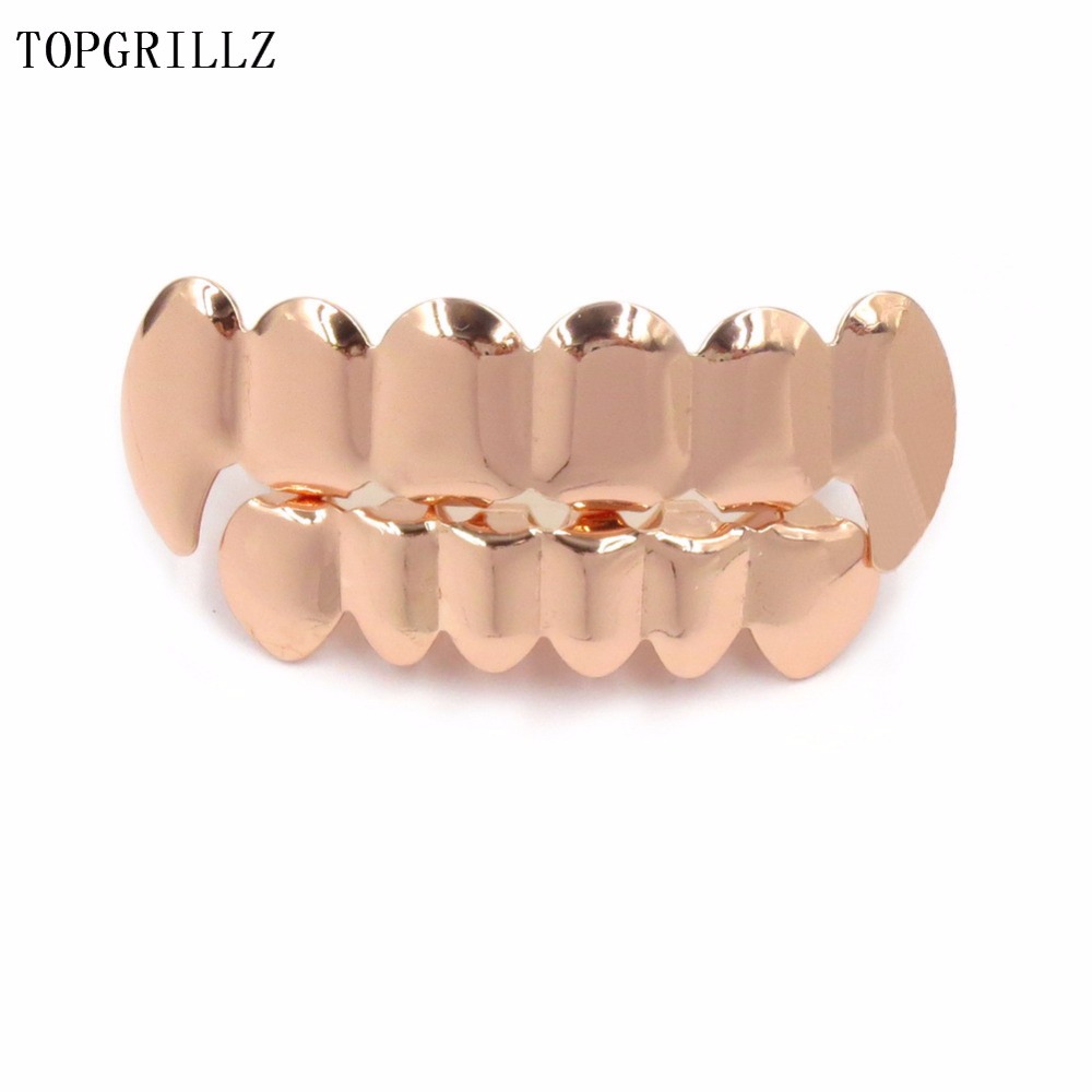 TOPGRILLZ جديد صالح لون الذهب  - مراجعة Street Fashion Jewelry وسعره