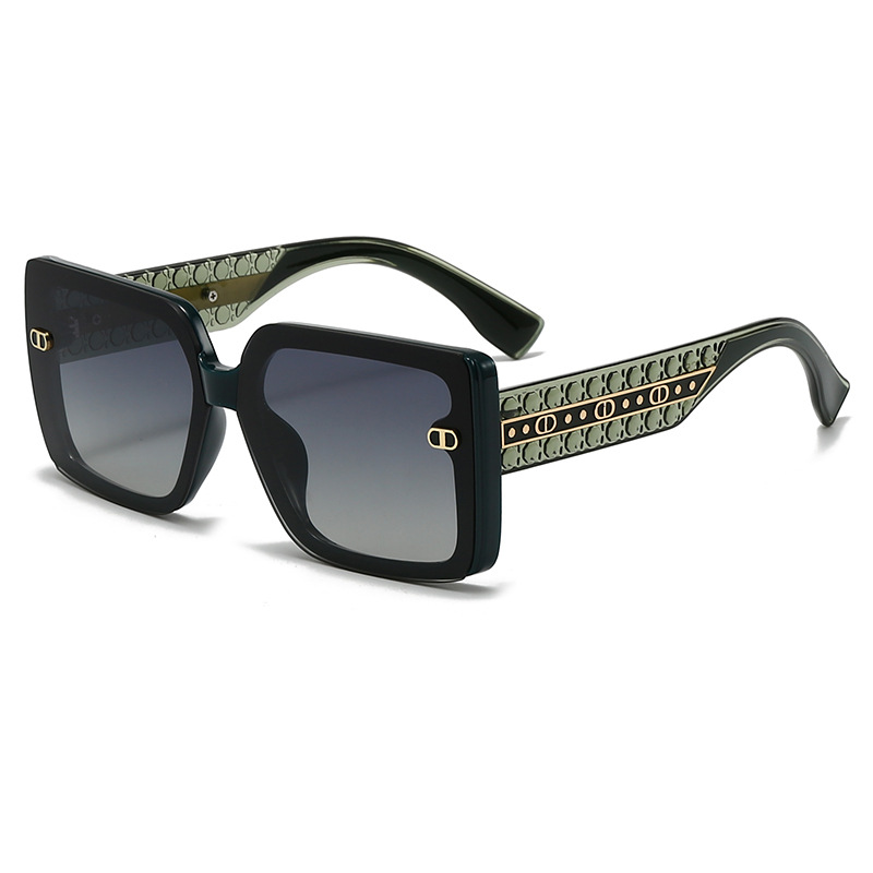 نظارات عصرية بإطار كبير وبسيط  - مراجعة Street Fashion Glasses وسعره