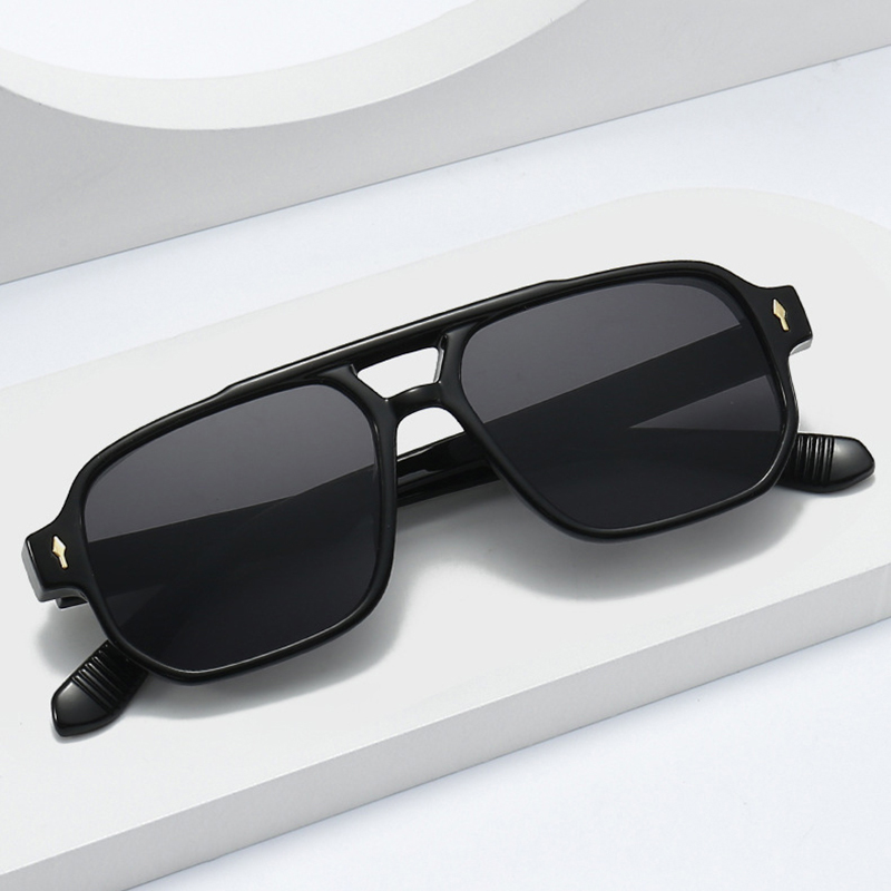 نظارات شمسية مربعة للرجال بتصم - مراجعة Street Fashion Glasses وسعره