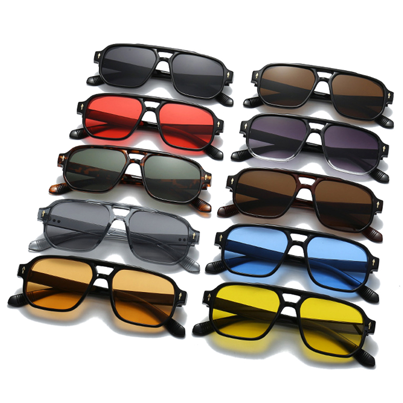 نظارات شمسية مربعة للرجال بتصم - مراجعة Street Fashion Glasses وسعره