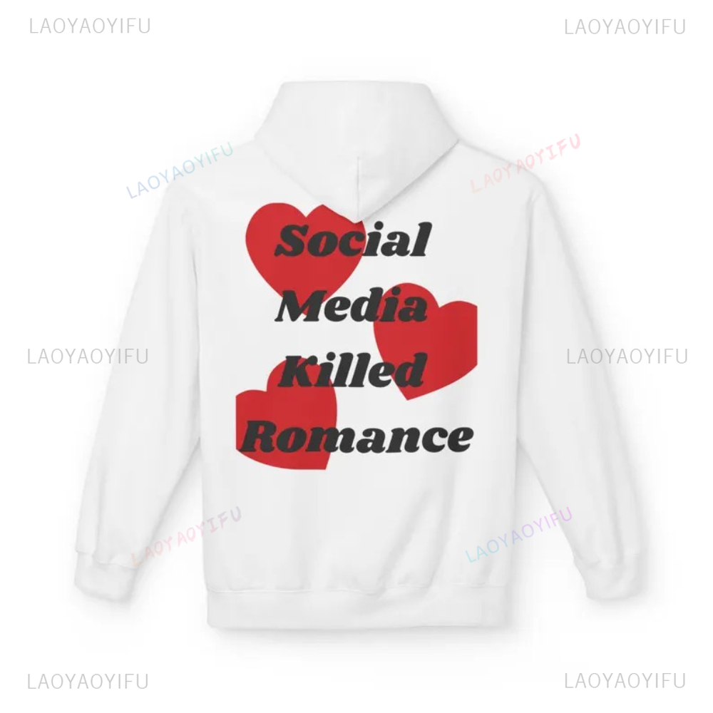 وسائل التواصل الاجتماعي اقتل ا - مراجعة Graphic Hoodie Streetwear وسعره